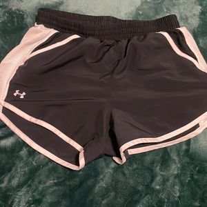 Under Armour black athletic shorts